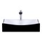 Novatto Porcelain Vessel Sink Combo with Brushed Nickel Faucet, Drain and Sealer NSFC-01134BW365SBN - alternate 4